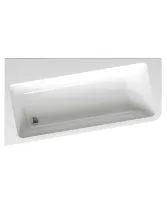 10° akrilkád 160x95 balos fehér