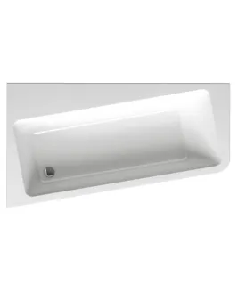 10° akrilkád 160x95 balos fehér