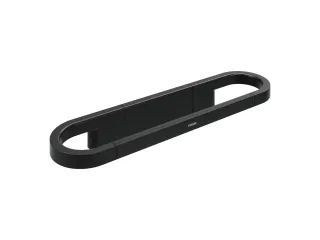 Chrome CR II 310.20BLM törölközőtartó 32 cm, matt fekete