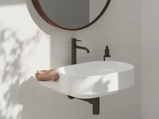 Espirit álló mosdócsaptelep 250 mm leeresztő nélkül ES 014.20GB, Graphite Brushed