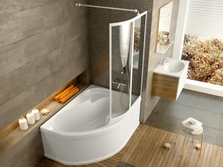 Rosa VSK2 150 kádparaván jobb transparent