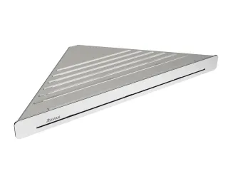 Polc Slim C, szatén/króm