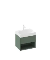 SD Lite 60 fürdőszobai szekrény mosdó alá Grey Green
