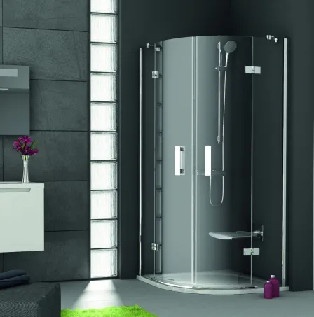 SmartLine SMSKK4 80x80 zuhanykabin króm+transparent