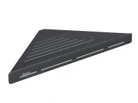 Polc Slim C, fekete/fekete