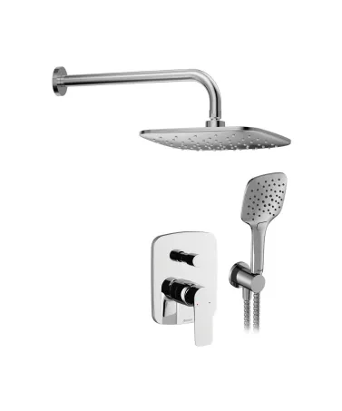 Classic falsík alatti zuhanyszett CL 090.00CR.O2, króm