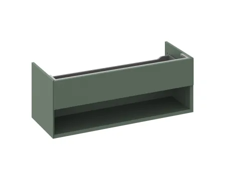 SD Lite 120 fürdőszobai szekrény mosdó alá Grey Green