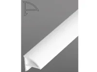 Vízvető léc 6 / 2000 (fehér)