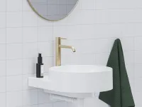 Espirit álló mosdócsaptelep 250 mm leeresztő nélkül ES 014.60GLB, Gold Brushed