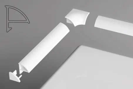 Vízvető léc 6 / 2000 (fehér)