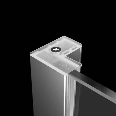 Fuenta KDJ+S szögletes zuhanykabin 90x100 átlátszó jobbos