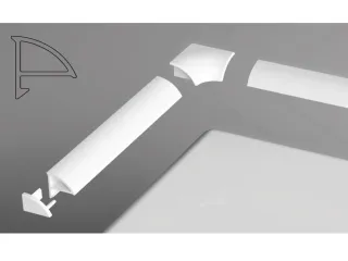 Készlet a 6-os vízvető léchez (fehér)