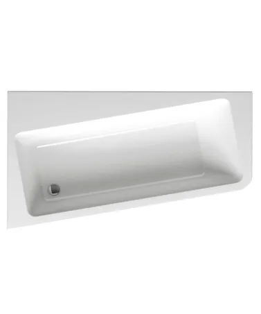 10° akrilkád 170x100 balos fehér