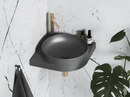 Espirit álló mosdócsaptelep 250 mm leeresztő nélkül ES 014.60GLB, Gold Brushed