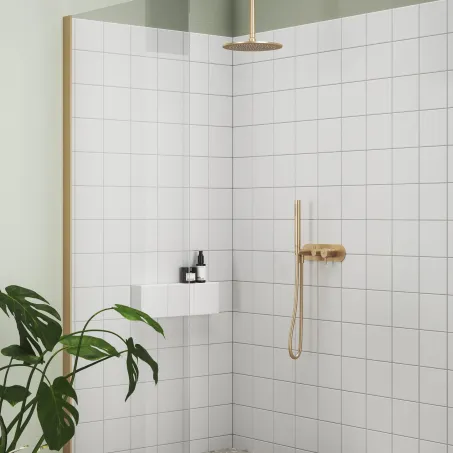 Espirit falba süllyesztett csaptelep szettel, kétutas, belső egység nélkül ES 065.60RGB.O2.RB07D.+S, Rose Gold Brushed