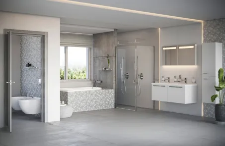 Chrome CPS-80 fix oldalfal krómhatású+transparent