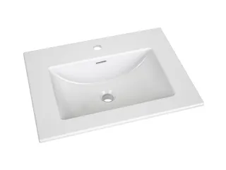 Arctic 80 kerámiamosdó, fehér, furattal