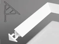 Záróvég a 10-es vízvető léchez (fehér, 1 db)