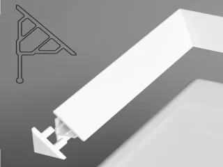 Záróvég a 10-es vízvető léchez (fehér, 1 db)