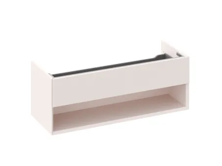 SD Lite 120 fürdőszobai szekrény mosdó alá Alabaster Pink