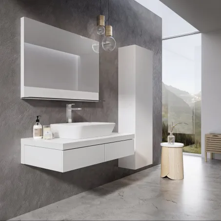 Formy 100 tükör, fehér