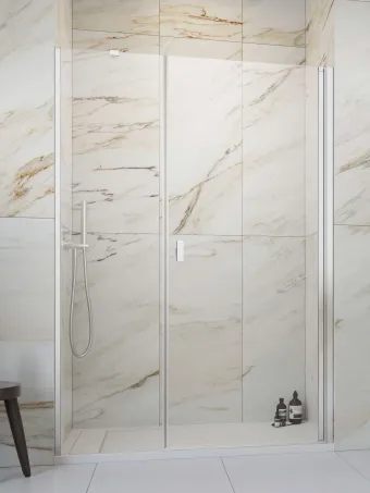 Nes 8 DWS zuhanyajtó 100 átlátszó balos