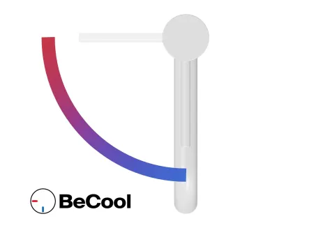 Espirit álló mosdócsaptelep BeCool 250 mm leeresztő nélkül ES 014.11WV, White Velvet