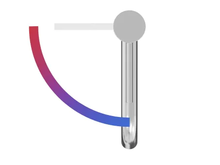 Espirit álló mosdócsaptelep BeCool 340 mm leeresztő nélkül ES 015.01CR, Chrome