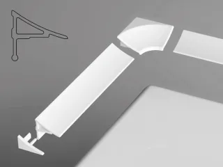 Készlet a 11-es vízvető léchez (fehér)