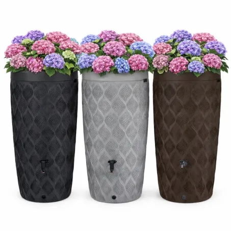 ESŐVÍGYŰJTŐ BARNA SZÍNŰ PRÉMIUM 240 LITERES 3/4-ES CSAPPAL 4760-070 FLOW