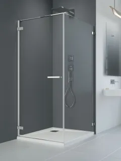 Arta KDJ I szögletes zuhanykabin 80x120 átlátszó jobbos
