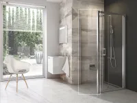 Blix BLPSZ-90 fix oldalfal krómhatású+transparent