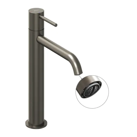 Espirit álló mosdócsaptelep BeCool 250 mm leeresztő nélkül ES 014.21GB, Graphite Brushed