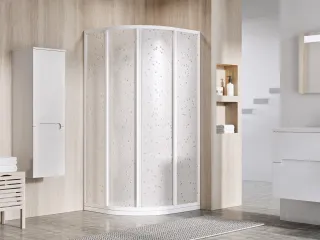 Supernova SKCP4 80x80 195 zuhanykabin fehér+ pearl