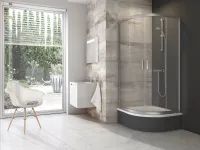 Blix BLCP4 80x80 SABINA zuhanykabin szatén+transparent