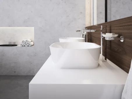 Mosdópult L 100 fehér