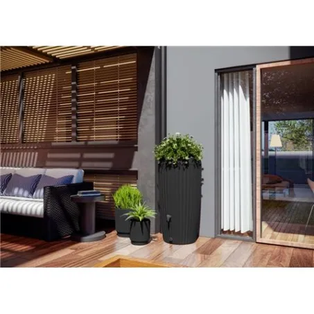 PRÉMIUM ESŐVÍGYŰJTŐ 4780-014 MIKA ANTRACIT SZÍNŰ 240 LITERES, 3/4-ES CSAPPAL