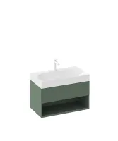 SD Lite 80 fürdőszobai szekrény mosdó alá Grey Green