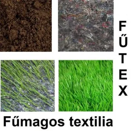 Fűtex fűmagos pamut textília 2,1x50m