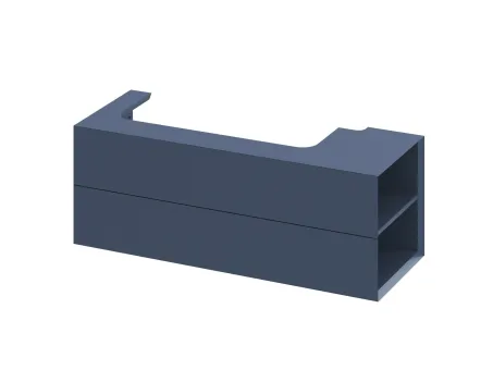 SD Lite 120 J fürdőszobai szekrény mosdó alá Deepsea Blue
