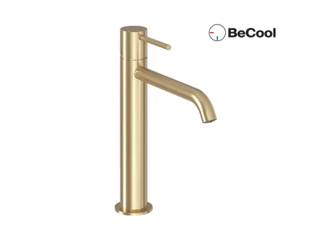 Espirit álló mosdócsaptelep BeCool 250 mm leeresztő nélkül ES 014.61GLB, Gold Brushed
