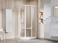 Supernova SKCP4 80x80 195 zuhanykabin fehér+grape