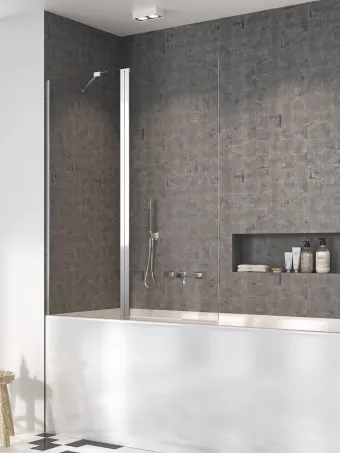 Nes PND II kádparaván 100 átlátszó balos