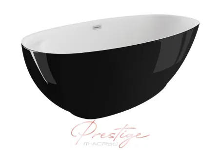 Zen szabadon álló akril kád 165x75 fehér előlappal