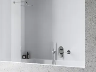 Eleganta falba süllyesztett csaptelep, háromutas, belső egység nélkül EL 068.00CR.O3.RB07F, Chrome