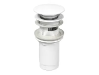 Mosdólefolyó ClickClack rendszerrel, matt fehér