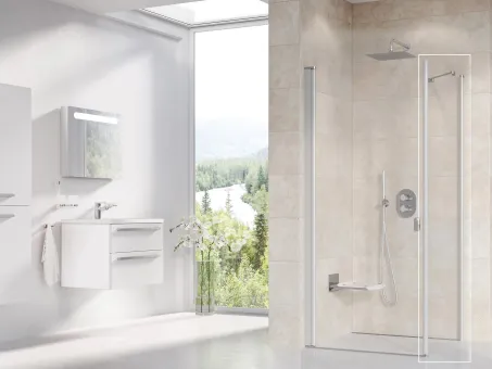 Chrome CPS-90 fix oldalfal szatén+transparent