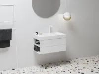 SD Lite 80 B fürdőszobai szekrény mosdó alá fehér