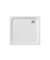Perseus Pro Chrome 80x80 zuhanytálca fehér