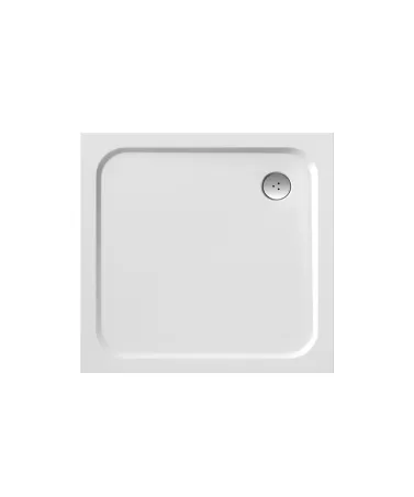 Perseus Pro Chrome 80x80 zuhanytálca fehér